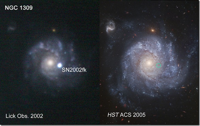 NGC 1309 with SN2002  Hst