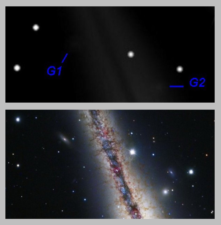 NGC 0891 T254 vs T635 » Dessins du ciel profond extrême
