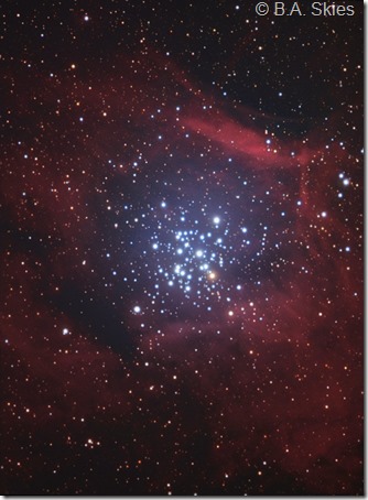 NGC 3293 BA skies LHaRGB