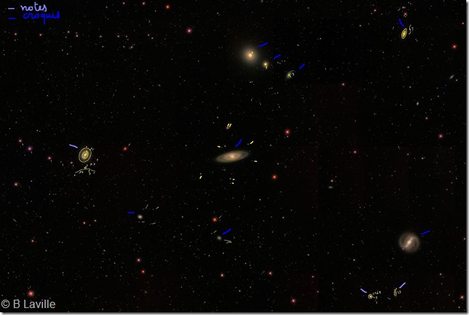 NGC 4274 group stars & DSO NGC 4274 group stars & DSO