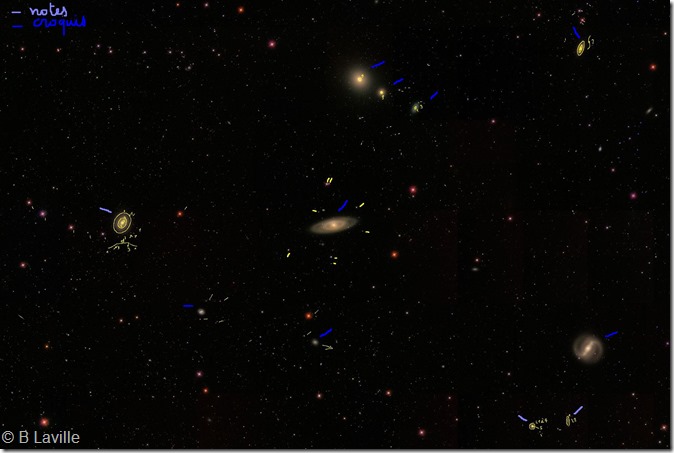 NGC 4274 group stars & DSO