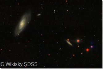 M 106  NGC 4217 field SDSS