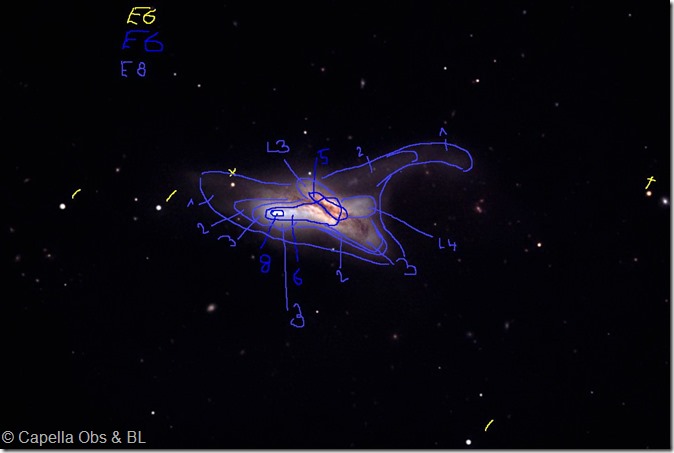 NGC 520 Capella obs