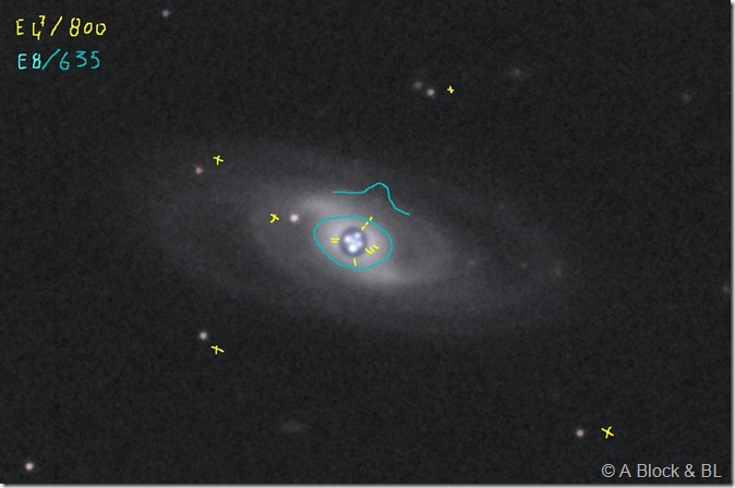 Einstein Cross T800 & T635 BL 2014 10 19 Einstein Cross T800 & T635 BL 2014 10 19