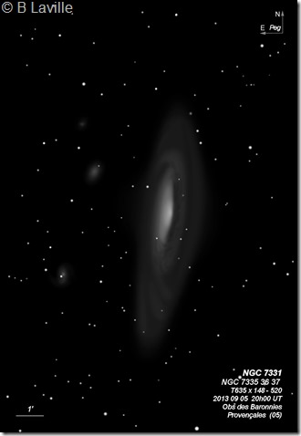 NGC 7331  T635  BL 2013 09 05