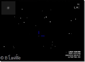 QSO LBQS 1429-008  T635 BL