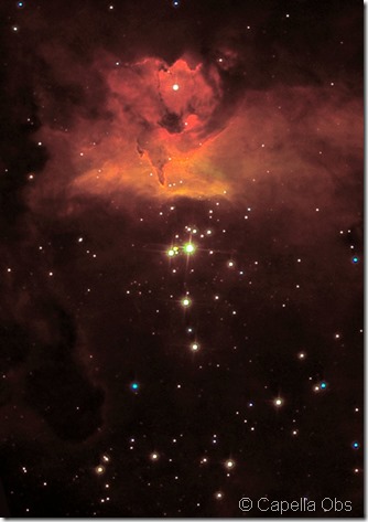 NGC 6357 center HJ 4946 Capella obs