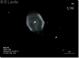 NGC 40  T635 BL  2009 09 18