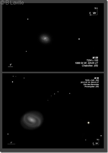 M 58  T254 vs T635 BL