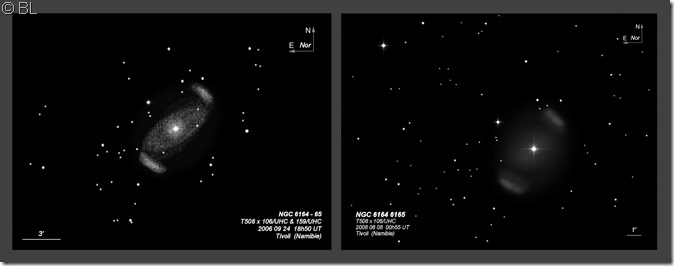 NGC 6164 65 T508 BL 2006 vs 2008 NGC 6164 65 T508 BL 2006 vs 2008