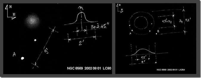 NGC 6569  L80 vs T254 BL croquis