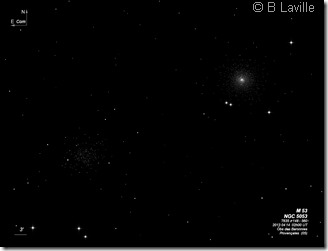 M 53 NGC 5053 T635 BL 2013 04 14 & 2008 05 02