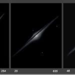 NGC 4565  T254 vs T635 vs T1200 2002 2008 2009