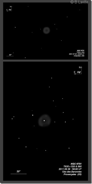 NGC 6751  T254 vs T635 BL