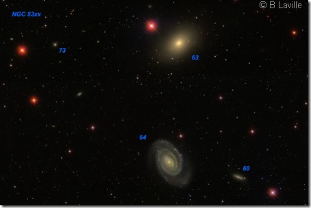 NGC 5364 group SDSS labels