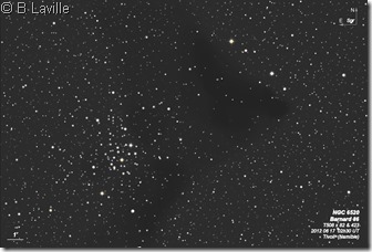 NGC 6520  B 86  T508  BL 2012 06 17