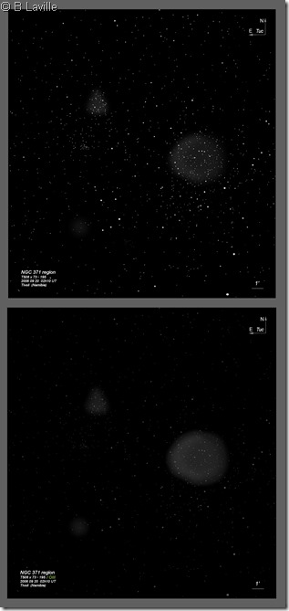 NGC 371  T508 BL 2006 09 20  & OIII