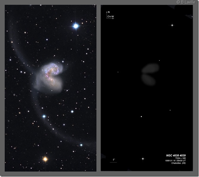 NGC 4038 4039 T254 BL vs Capella