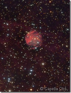 Abell 71  PN G084.9 04.4 Capella Observatory crop