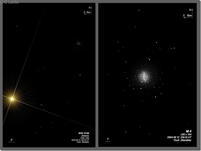 M 4 NGC 6144 BL Tivoli front M 4 NGC 6144 BL Tivoli front