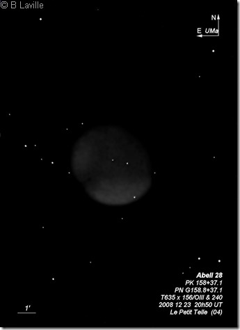 Abell 28  PN G158.8 37.1  BL 