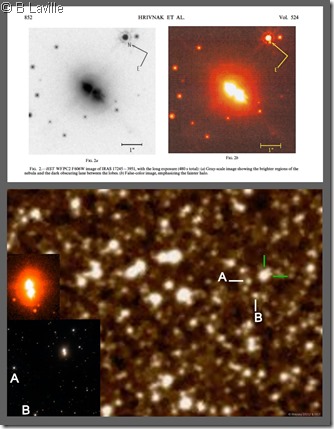 IRAS 17245-3951  Wallnut Nebula Dss & HST