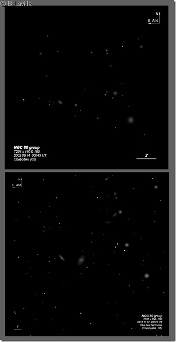 NGC 80 group  T254 vs T635