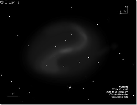 NGC 925  T635  BL 2011 11 22