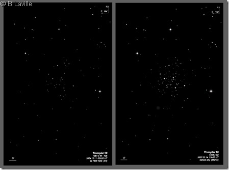 Trumpler 10  T254 vs T355 BL 2004 2007