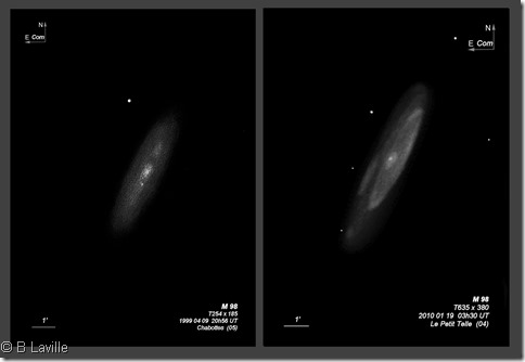 M 98  T254 vs T635 BL  