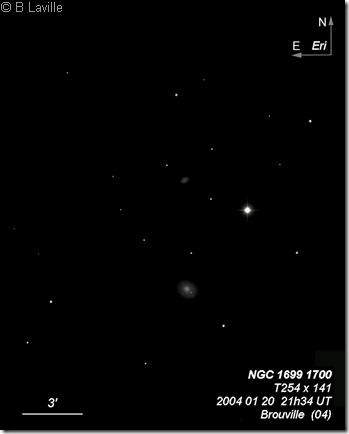 NGC 1699 1700  T254  BL  2004 01 20  Brouville  