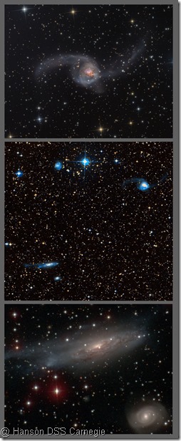 NGC 3256 group Hanson & DSS & Carnegie