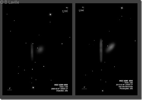 NGC 4298 4302  T254 vs T635 BL