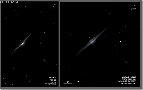 NGC 4562 4565  T254 vs T635