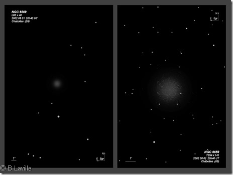 NGC 6569  L80 vs T254 BL 